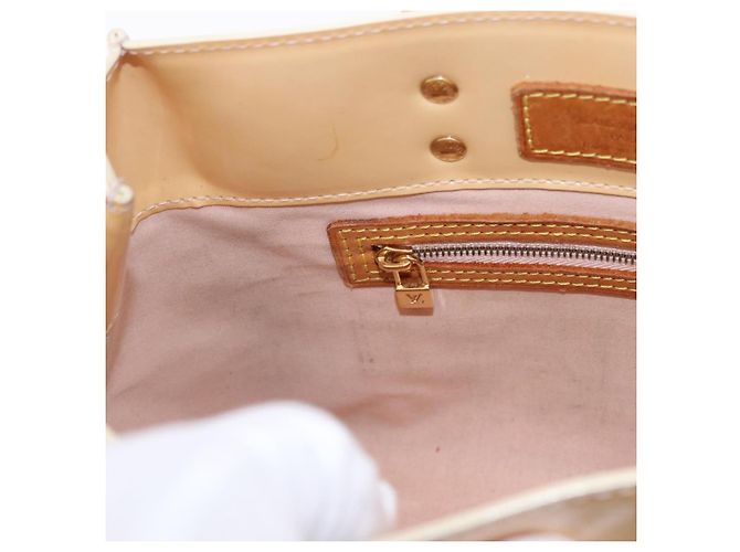 Borsa LOUIS VUITTON Monogram Vernis Reade PM Marshmallow Pink M91306 Auth hk3933 - vista 22