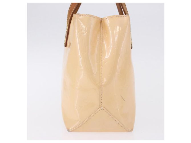 Borsa LOUIS VUITTON Monogram Vernis Reade PM Marshmallow Pink M91306 Auth hk3933 - vista 4