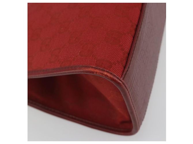 Borsa a mano GUCCI GG Canvas Jackie Rossa Argento 01719 Auth 193924A Rosso - vista 17