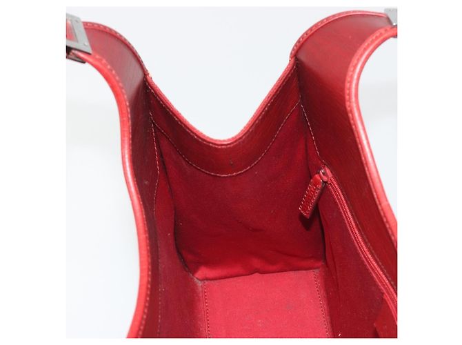 Borsa a mano GUCCI GG Canvas Jackie Rossa Argento 01719 Auth 193924A Rosso - vista 21