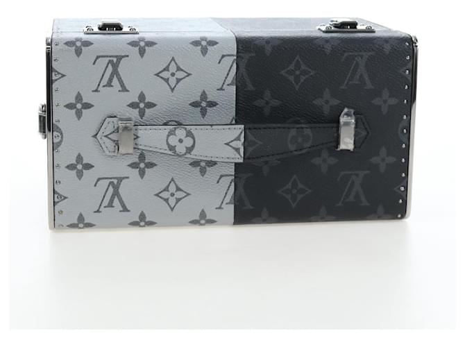 LOUIS VUITTON Monogram Eclipse Mini Box Trunk M21022 LV Auth 167461SM Monogramma - vista 6