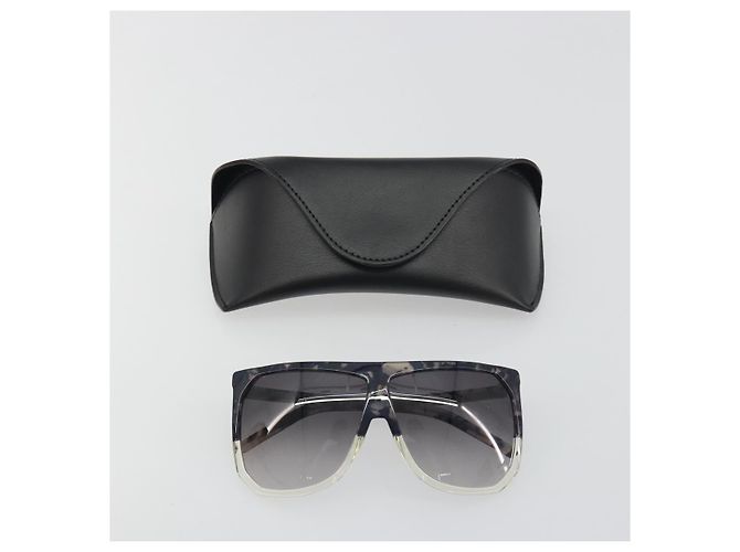 Gafas de sol LOEWE Plastic Blue Clear Auth BA14747M Azul - vista 12