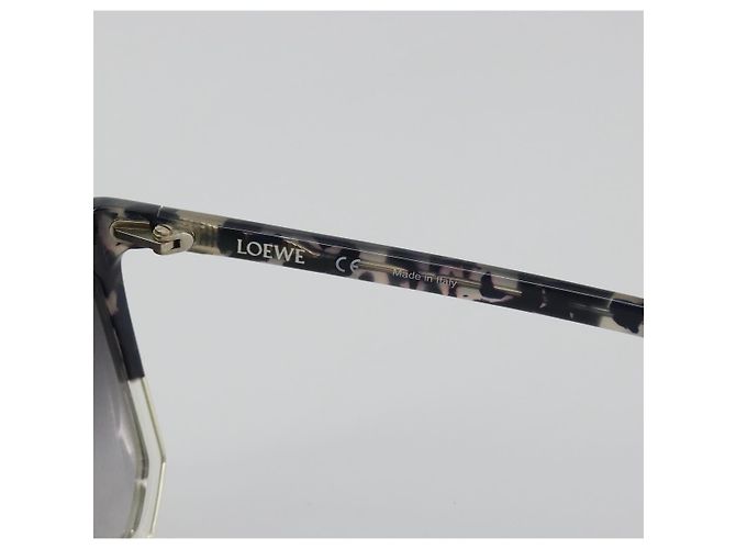 Gafas de sol LOEWE Plastic Blue Clear Auth BA14747M Azul - vista 8
