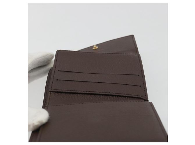 LOUIS VUITTON Damier Ebene Portefeuille Elise Wallet N61654 LV Auth 193590V - vista 20