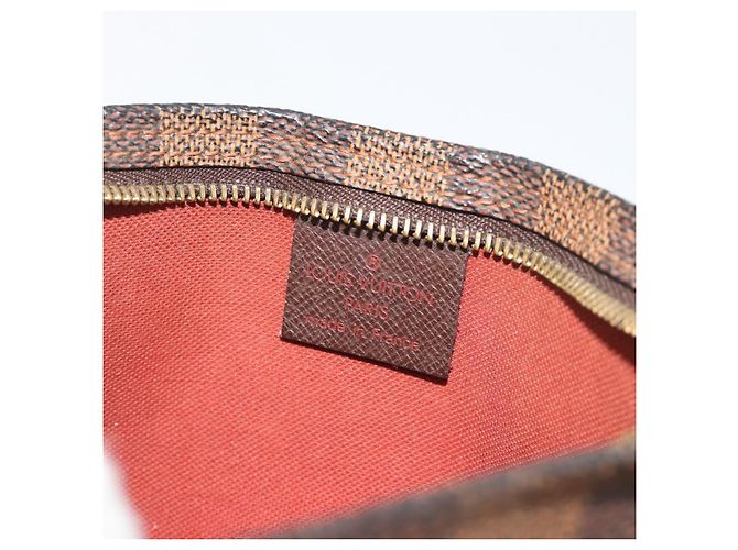 LOUIS VUITTON Damier Ebene Trousse Make Up Pouch N51982 LV Auth 193409 - vista 17