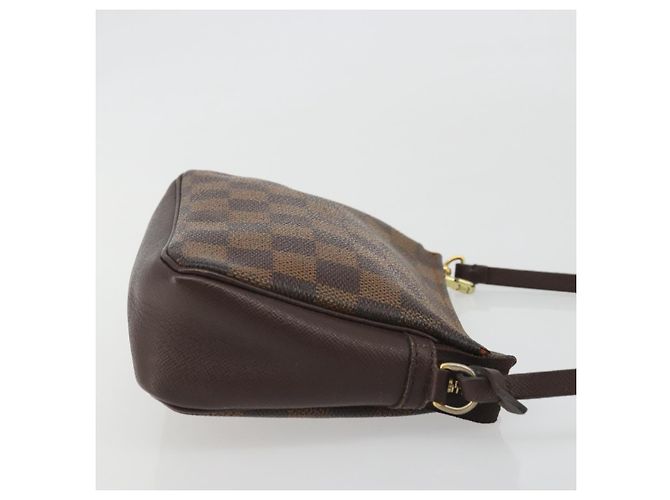 LOUIS VUITTON Damier Ebene Trousse Make Up Pouch N51982 LV Auth 193409 - vista 3