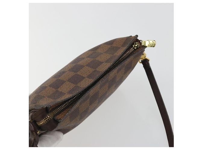 LOUIS VUITTON Damier Ebene Trousse Make Up Pouch N51982 LV Auth 193409 - vista 6