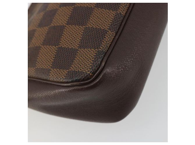 LOUIS VUITTON Damier Ebene Trousse Make Up Pouch N51982 LV Auth 193409 - vista 9
