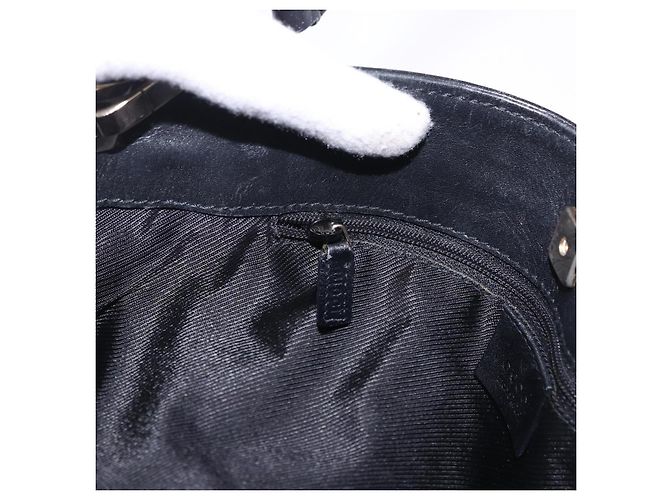 Borsa a Tracolla GUCCI GG Canvas Nero Tono Oro 33900 Auth 194224 - vista 20