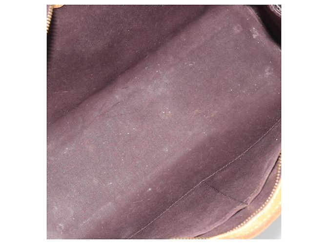 Borsa LOUIS VUITTON Monogram Vernis Blair MM 2 vie Amarante M91619 LV Auth 194675 Bordò - vista 11