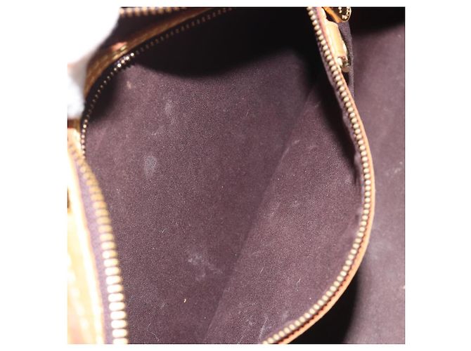 Borsa LOUIS VUITTON Monogram Vernis Blair MM 2 vie Amarante M91619 LV Auth 194675 Bordò - vista 22