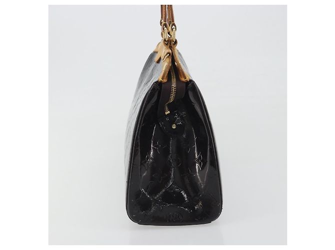 Borsa LOUIS VUITTON Monogram Vernis Blair MM 2 vie Amarante M91619 LV Auth 194675 Bordò - vista 3