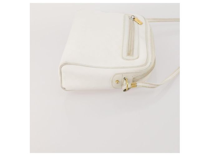 Borsa a tracolla GUCCI GG Canvas Micro GG Supreme PVC 2 Set White Black Auth 190001 Nero Bianco - vista 12