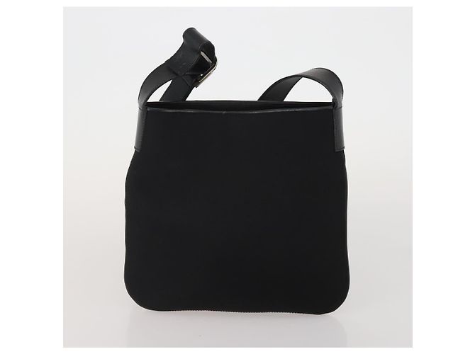 Borsa a tracolla GUCCI GG Canvas Micro GG Supreme PVC 2 Set White Black Auth 190001 Nero Bianco - vista 3