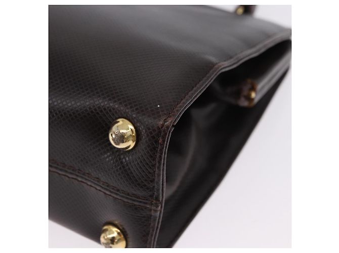 Borsa BOTTEGA VENETA in pelle marrone scuro oro Auth bs36434 D'oro - vista 16