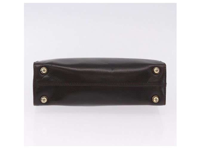 Borsa BOTTEGA VENETA in pelle marrone scuro oro Auth bs36434 D'oro - vista 5