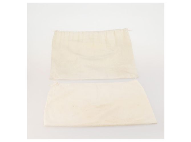 PRADA Dust Bag Baumwoll-Set, 20 Stück, Weiß, Authentisch 191878 - Ansicht 9