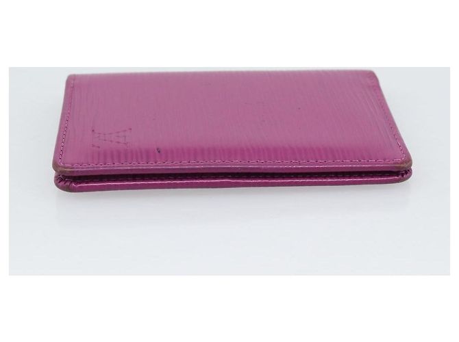 LOUIS VUITTON Epi Organizer De Poch Card Case Wine Red LV Auth 192440A Burdeos - vista 3
