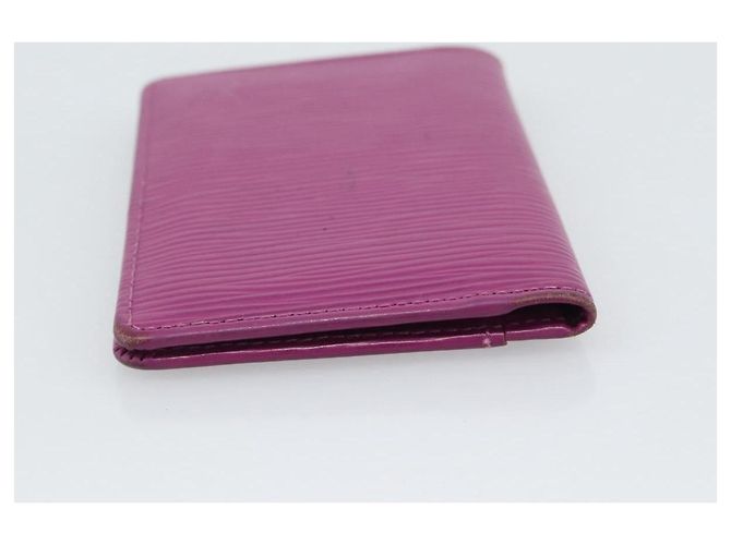 LOUIS VUITTON Epi Organizer De Poch Card Case Wine Red LV Auth 192440A Burdeos - vista 5