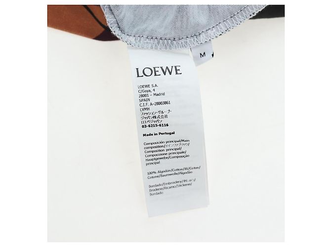 T-shirt LOEWE x Studio Ghibli Il castello errante di Howl Auth 167473SM Blu navy - vista 12