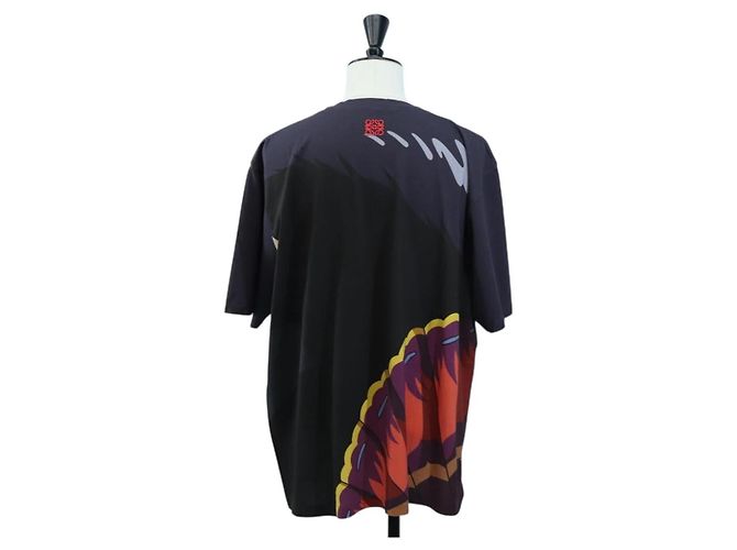 T-shirt LOEWE x Studio Ghibli Il castello errante di Howl Auth 167473SM Blu navy - vista 2