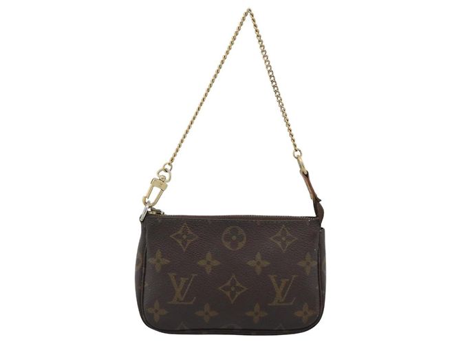 LOUIS VUITTON Monogram Mini Pochette Accessoires Pouch N41667 LV Auth bs36566 Monograma - vista 13
