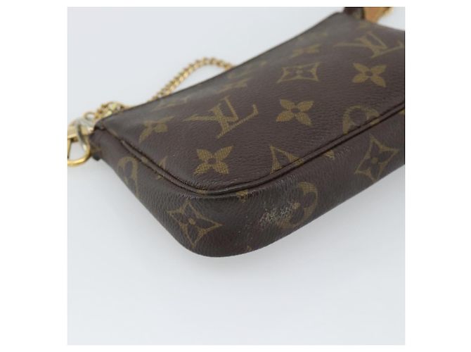 LOUIS VUITTON Monogram Mini Pochette Accessoires Pouch N41667 LV Auth bs36566 Monograma - vista 14