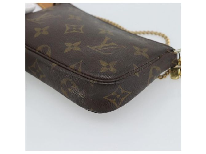 LOUIS VUITTON Monogram Mini Pochette Accessoires Pouch N41667 LV Auth bs36566 Monograma - vista 15