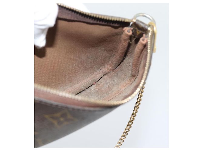 LOUIS VUITTON Monogram Mini Pochette Accessoires Pouch N41667 LV Auth bs36566 Monograma - vista 18