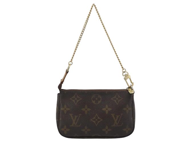 LOUIS VUITTON Monogram Mini Pochette Accessoires Pouch N41667 LV Auth bs36566 Monograma - vista 2