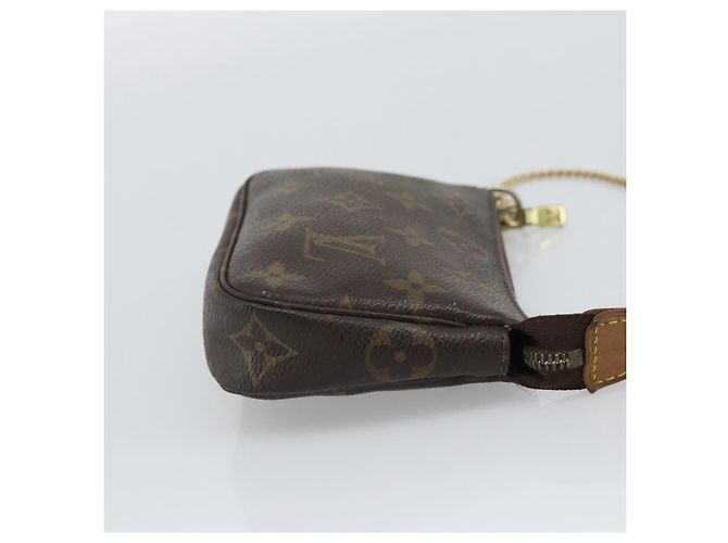 LOUIS VUITTON Monogram Mini Pochette Accessoires Pouch N41667 LV Auth bs36566 Monograma - vista 4