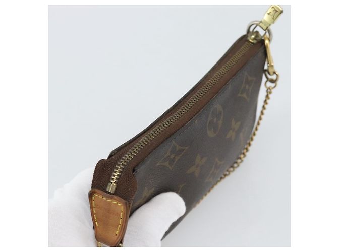 LOUIS VUITTON Monogram Mini Pochette Accessoires Pouch N41667 LV Auth bs36566 Monograma - vista 6