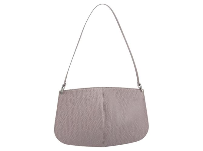 Louis Vuitton Demi Lune Pochette Epi Leather Porpora - vista 2