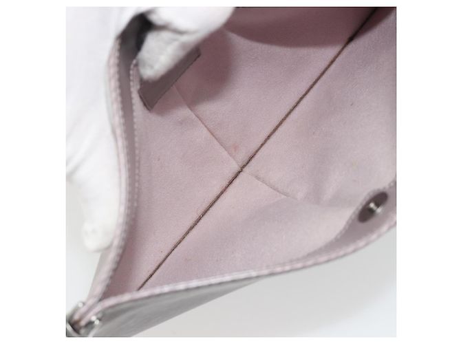 Louis Vuitton Demi Lune Pochette Epi Leather Porpora - vista 5