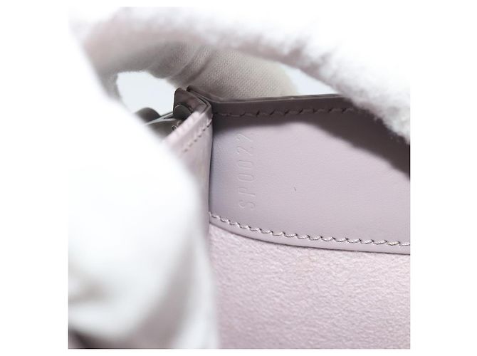 Louis Vuitton Demi Lune Pochette Epi Leather Porpora - vista 7