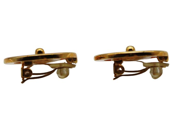 Orecchini a clip Chanel placcati oro D'oro - vista 5