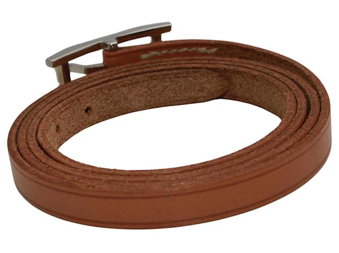 Hermès Pulsera Charm Hapi Hermes Castaño - vista 2