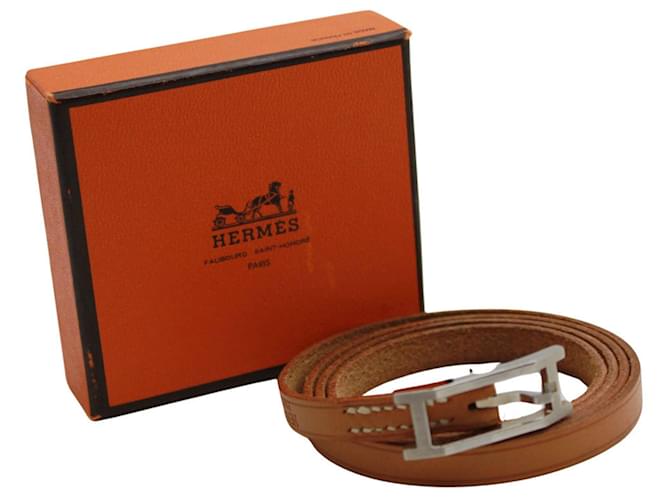 Hermès Pulsera Charm Hapi Hermes Castaño - vista 9