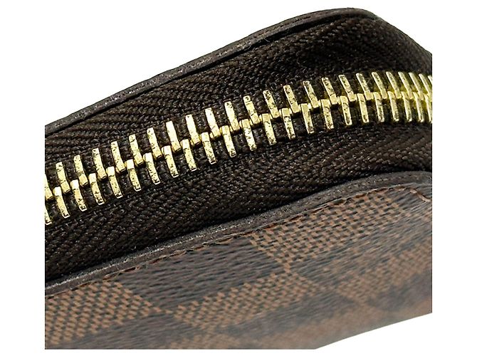 Louis Vuitton Damier Langbeutel Braun Damier ebene - Ansicht 10
