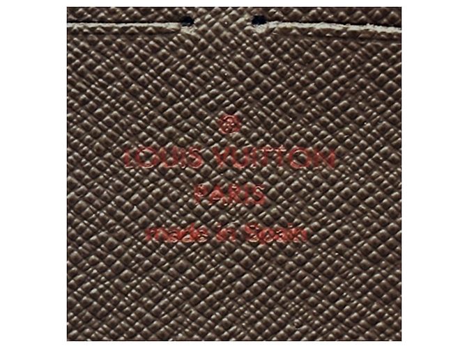 Louis Vuitton Damier Langbeutel Braun Damier ebene - Ansicht 5