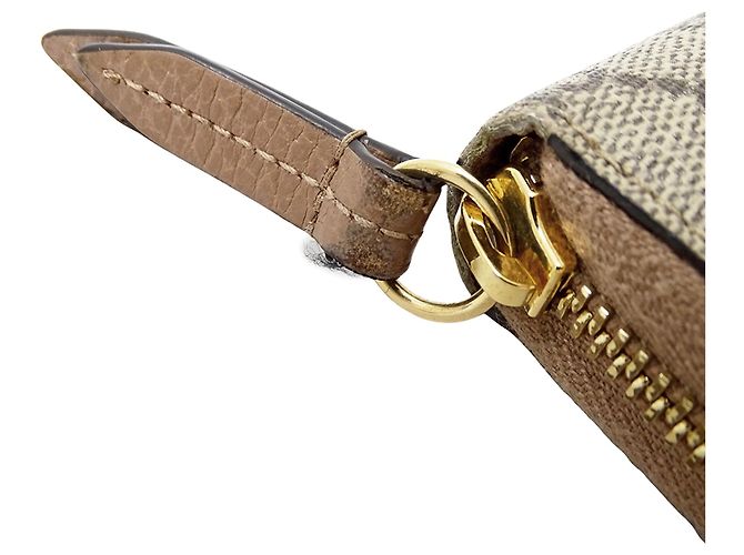 Cartera larga Gucci GG Supreme Castaño Beige - vista 12