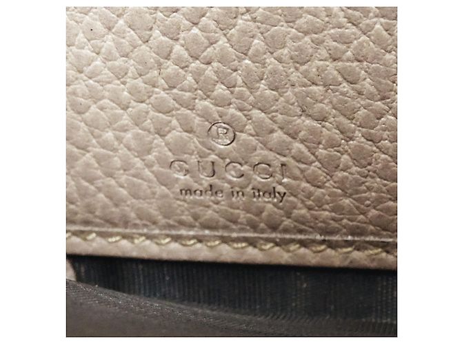 Cartera larga Gucci GG Supreme Castaño Beige - vista 5