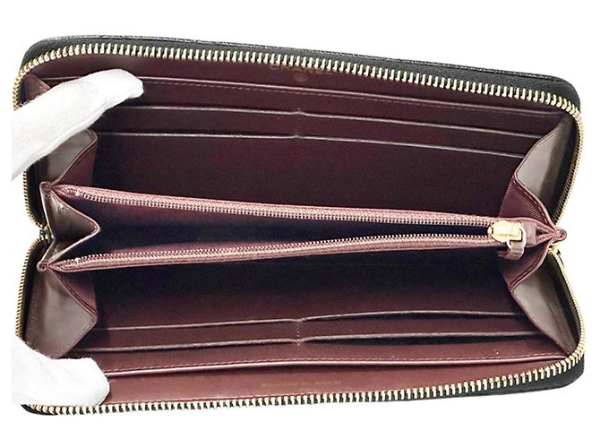 Cartera larga Chanel Matelassé Negro - vista 4