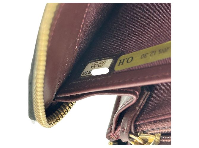 Cartera larga Chanel Matelassé Negro - vista 6