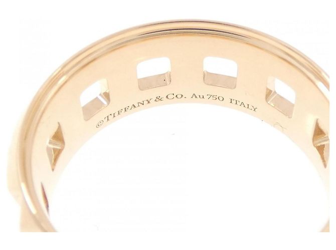 Tiffany & Co Anello Tiffany T True in oro rosa 18K - vista 3