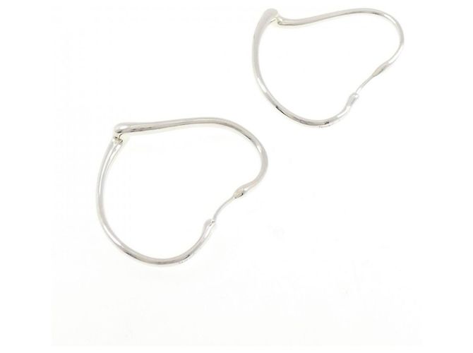 Tiffany & Co Orecchini a cerchio Tiffany Open Heart - vista 3