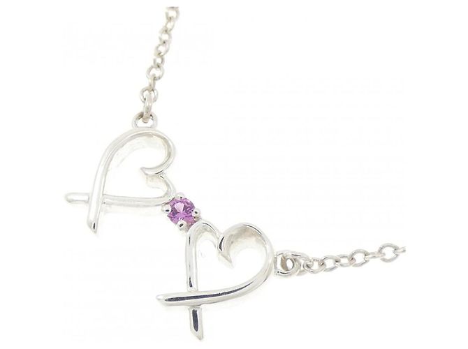 Tiffany & Co Collana Tiffany Double Loving Heart - vista 3