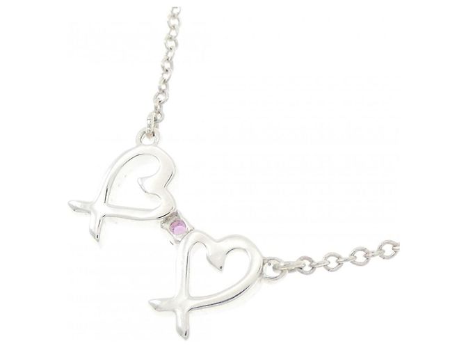 Tiffany & Co Collana Tiffany Double Loving Heart - vista 4