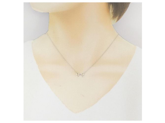 Tiffany & Co Collana Tiffany Double Loving Heart - vista 6