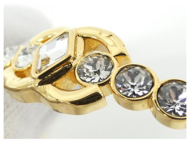 Bracciale rigido Chanel AB9932 oro e trasparente D'oro - vista 3